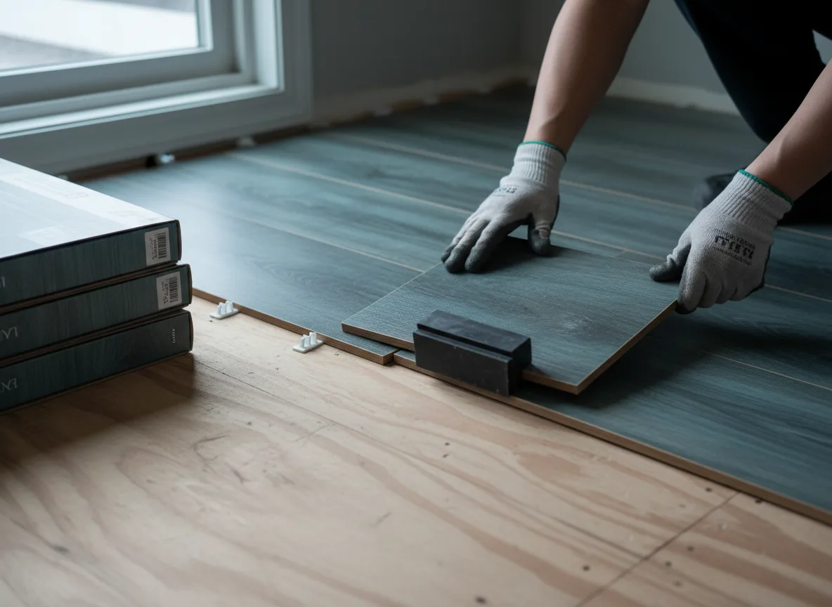 Luxury Vinyl Plank Installation company in Deanville, TX